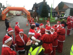 Broughton Astley Santa Dash and Dawdle