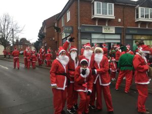 Broughton Astley Santa Dash and Dawdle