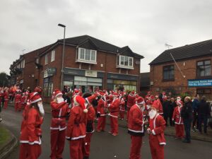 Broughton Astley Santa Dash and Dawdle